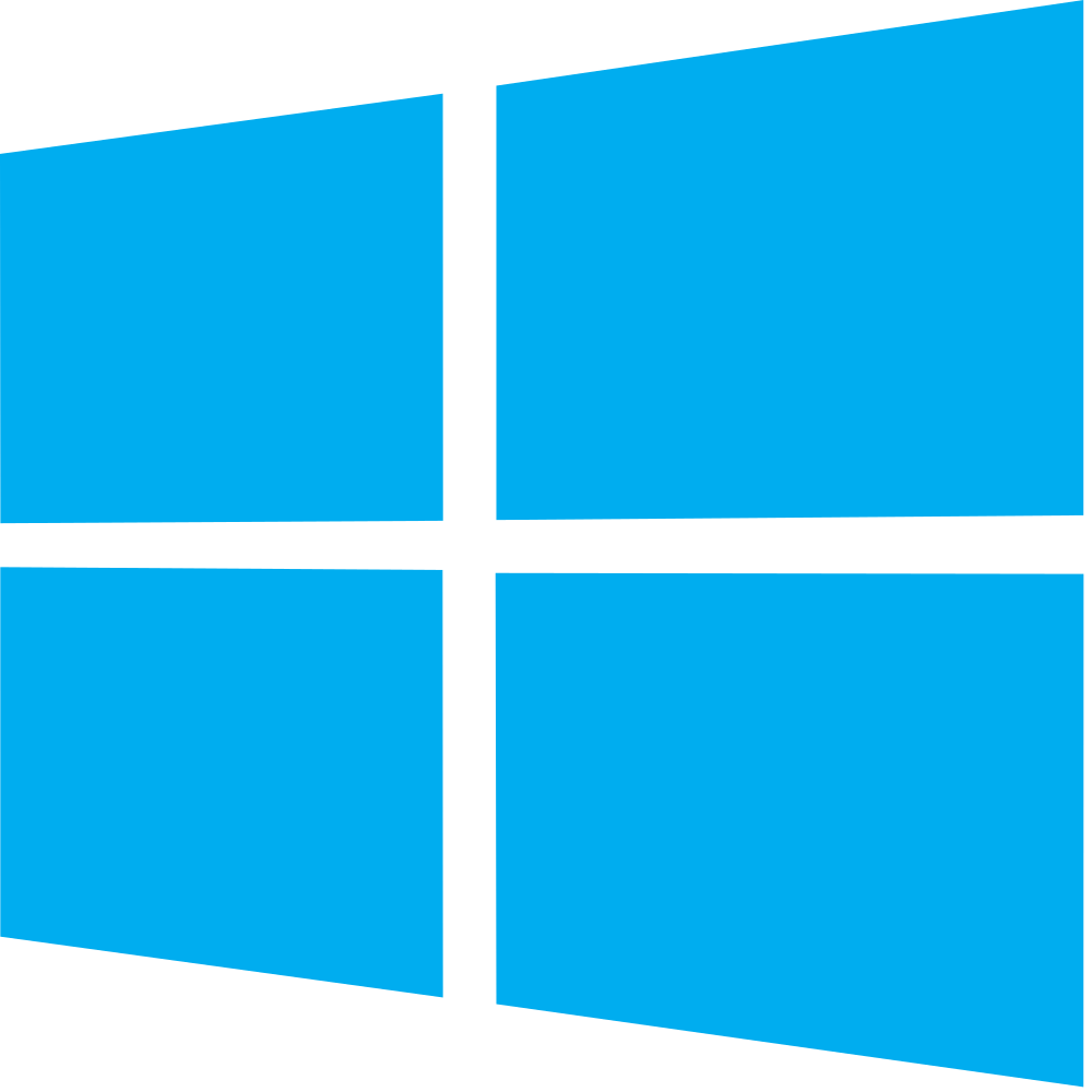 Windows Download Icon with Virtual Support Teks